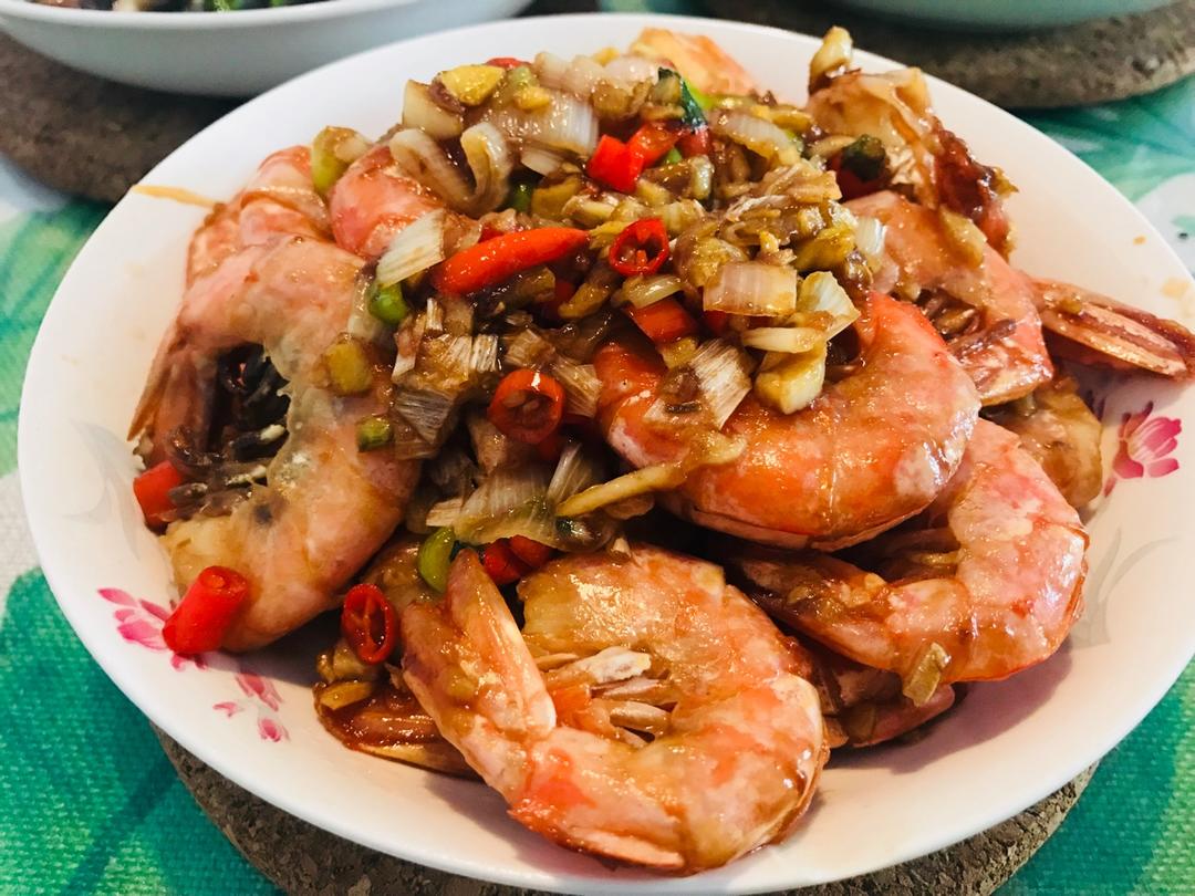 新加坡黑胡椒虾