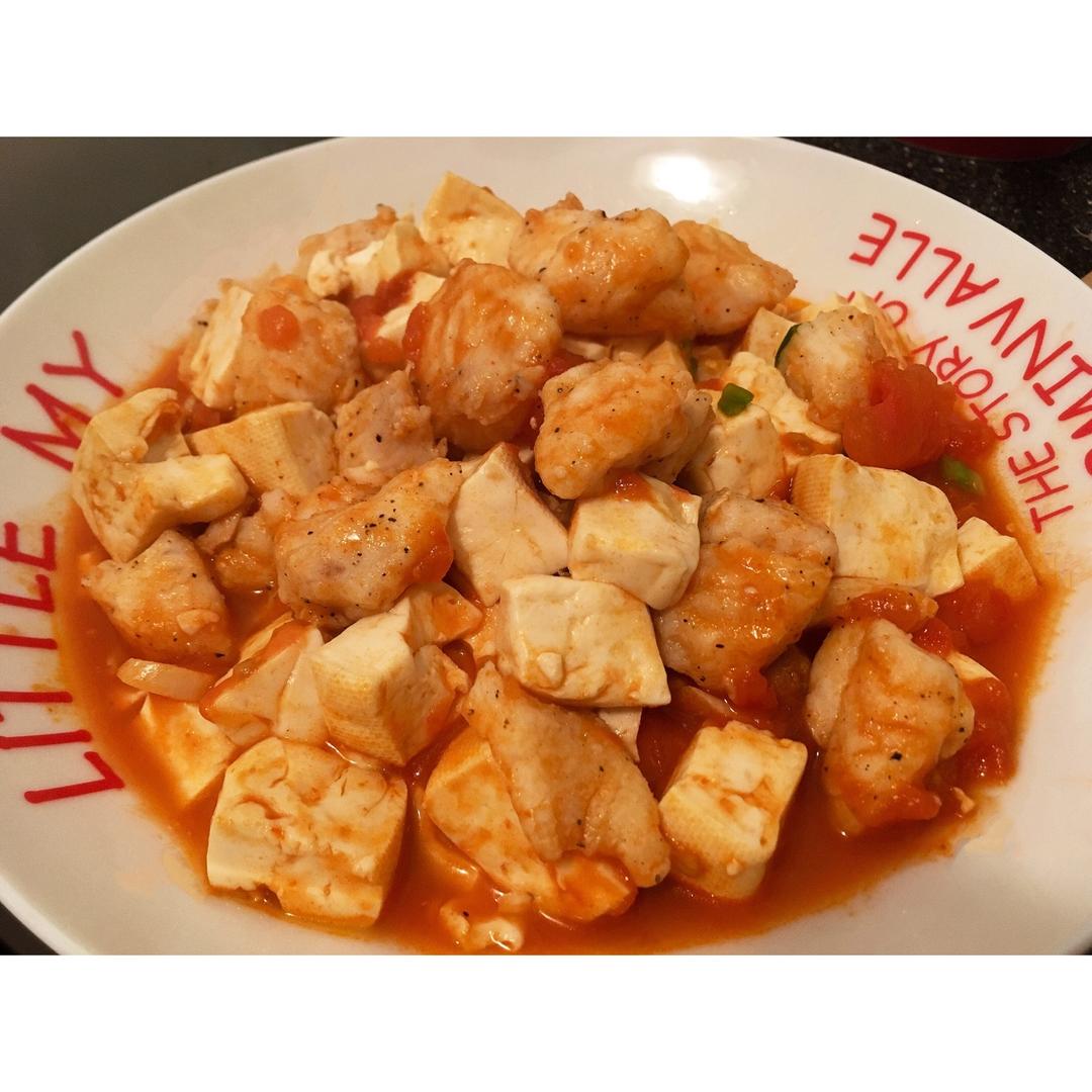 龙利鱼豆腐煲