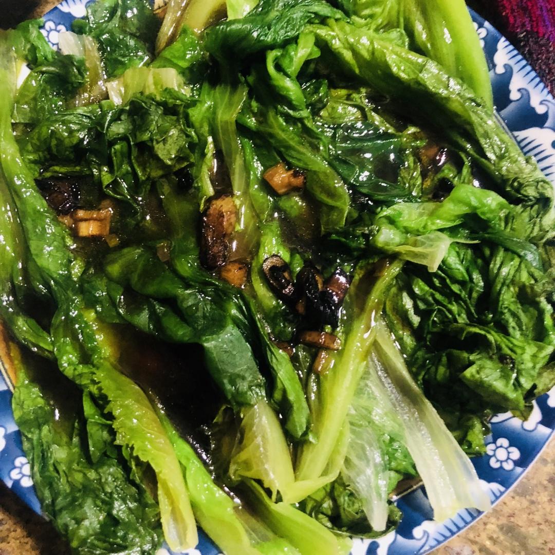 5分钟上桌的蚝油生菜