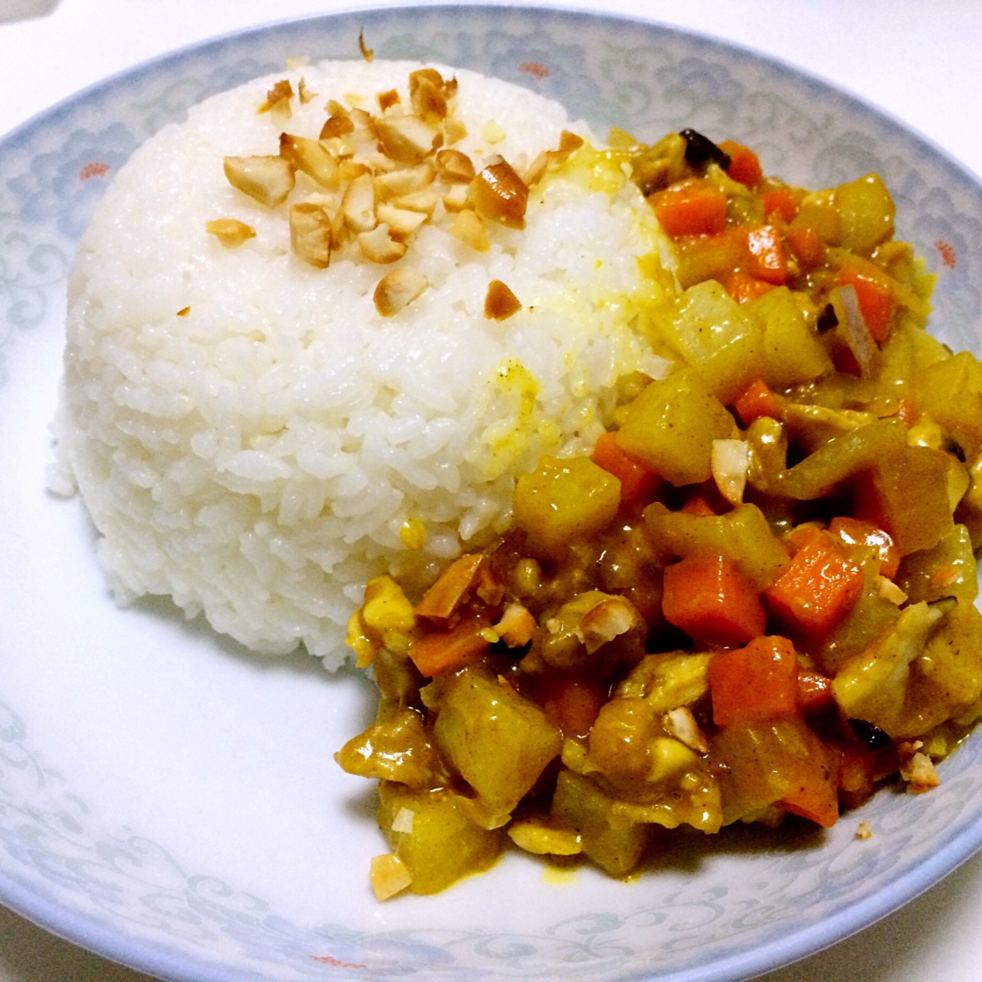 咖喱鸡肉饭