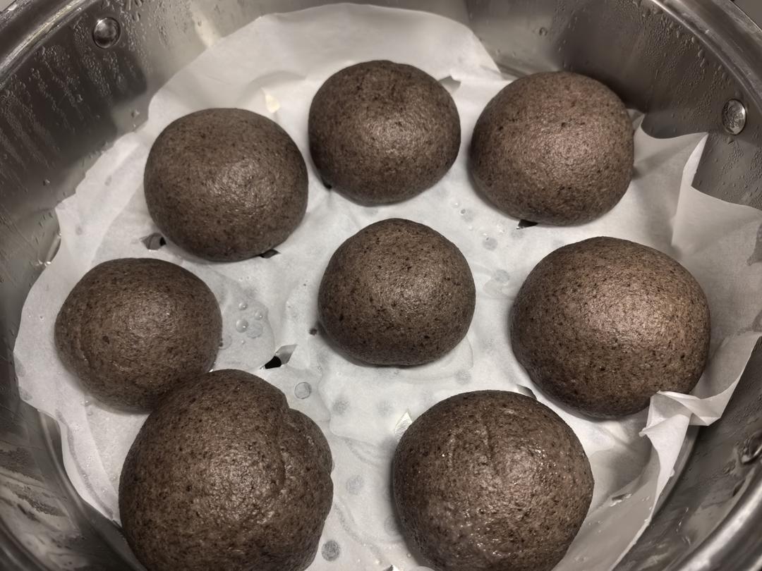 一发黑芝麻馒头，补钙佳选！