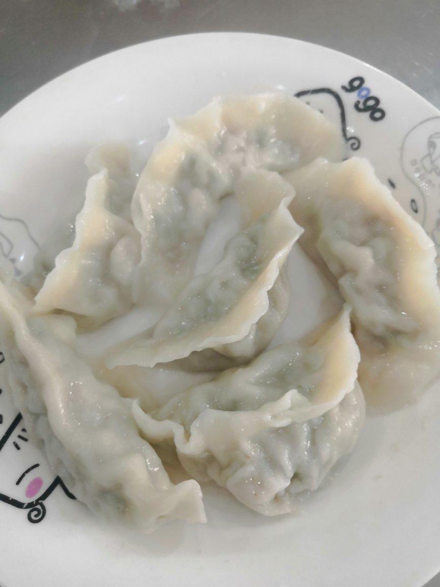 长豆角肉饺子