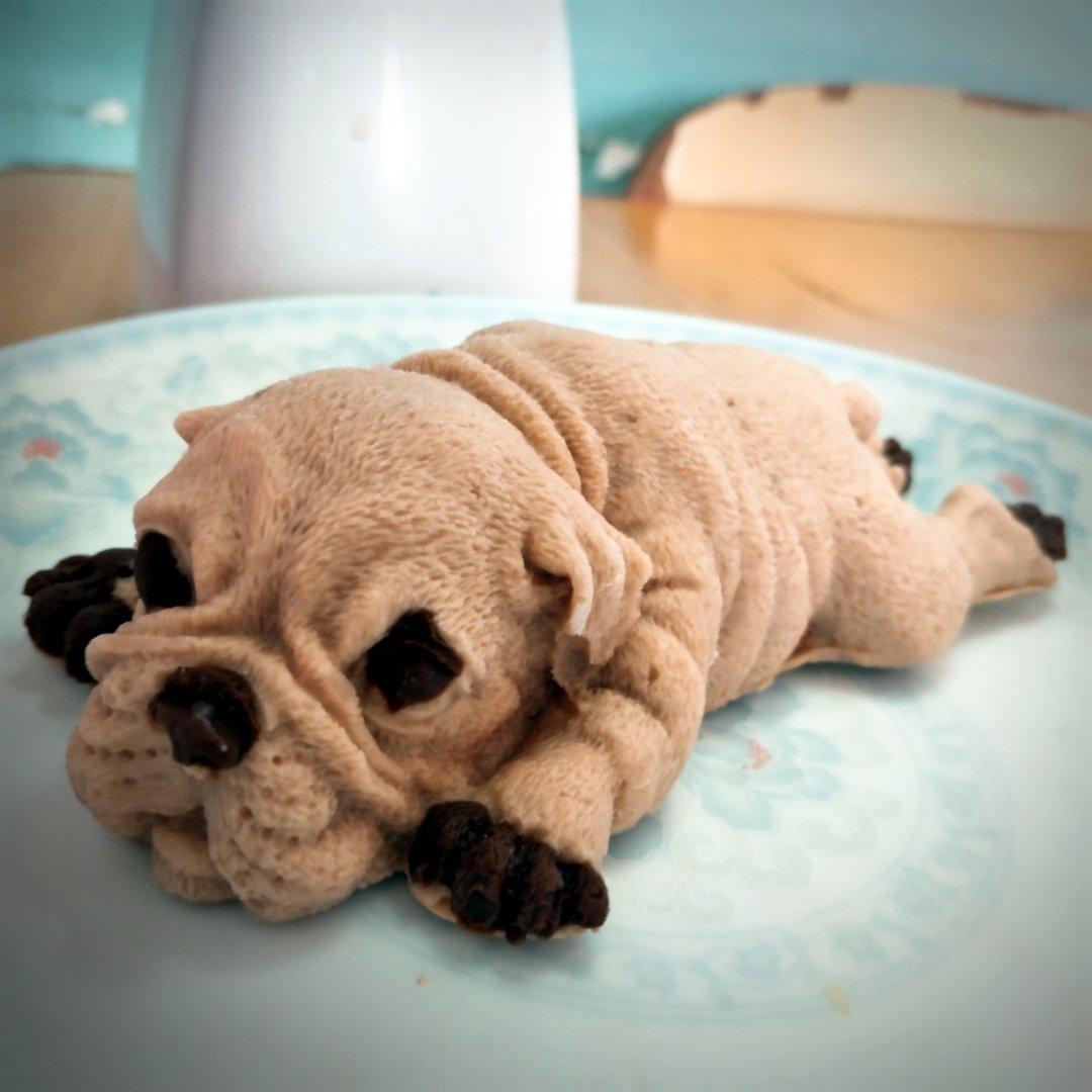 网红沙皮狗慕斯蛋糕