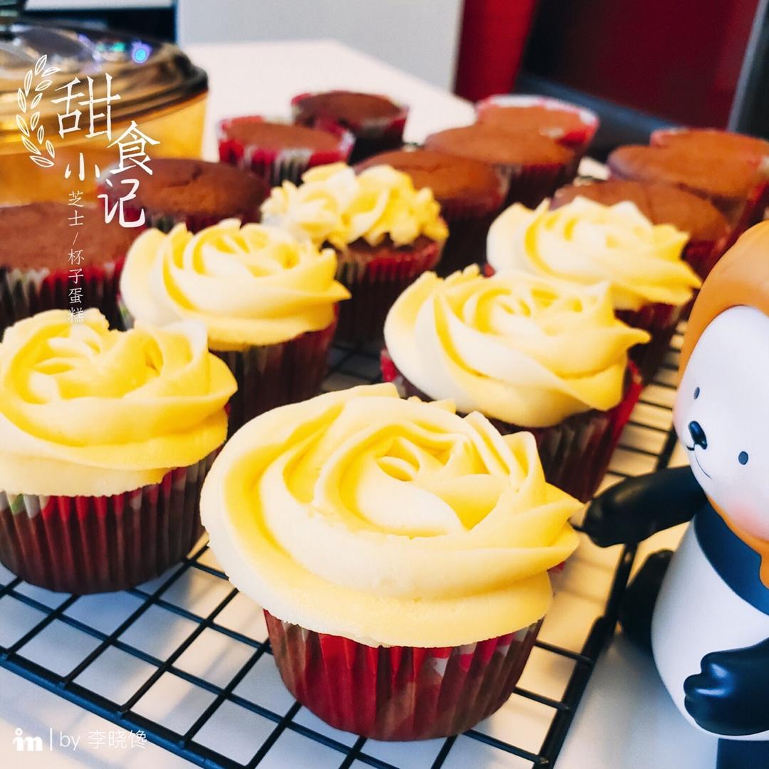 可可巧克力Cupcake纸杯子海绵蛋糕（甜品台都用本方）C6