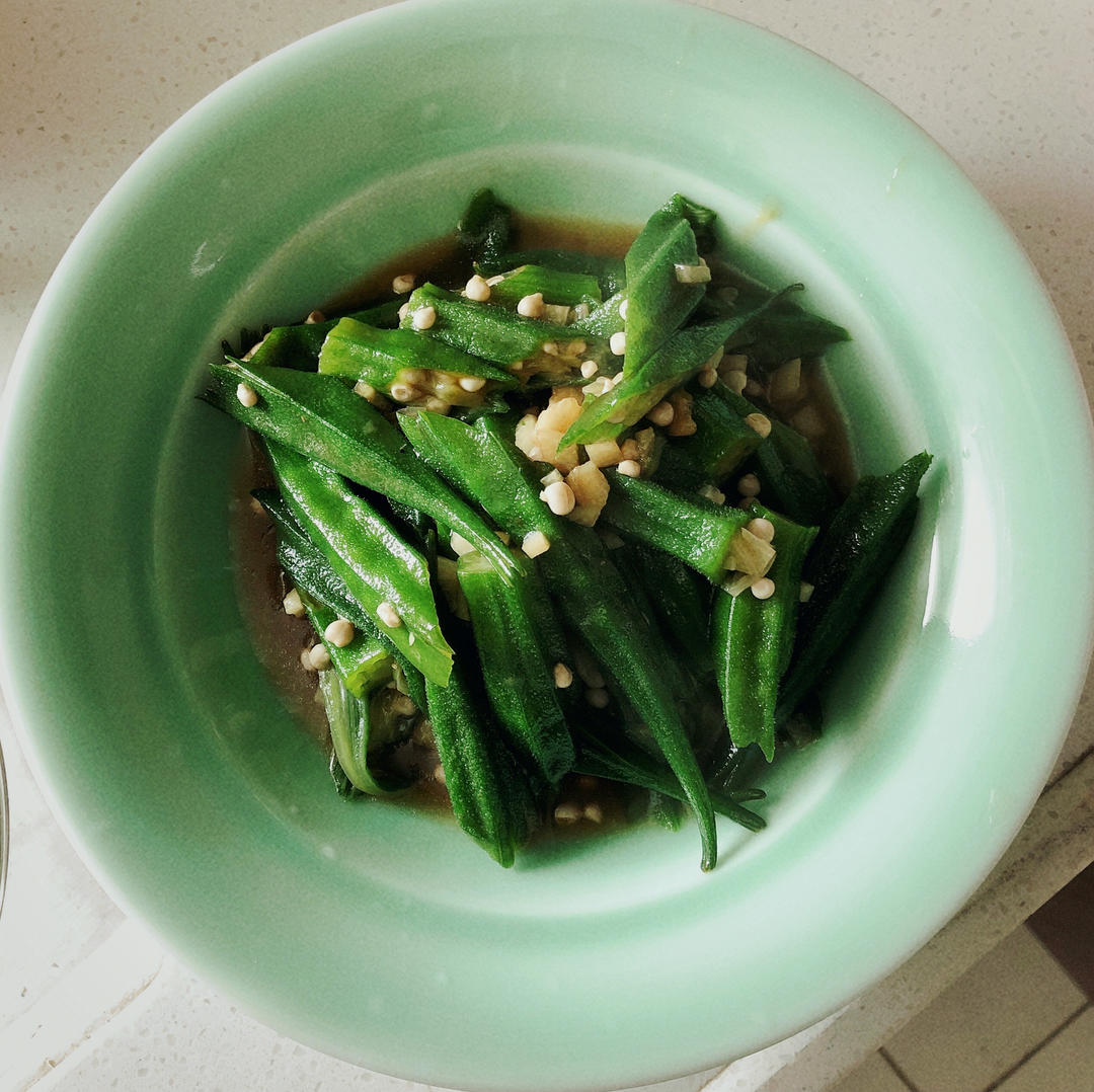 蚝油秋葵