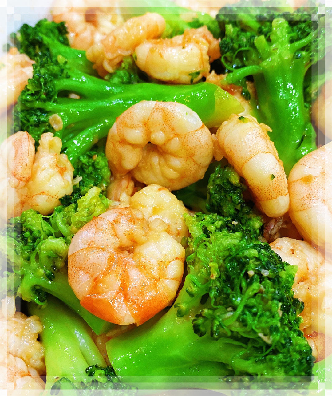 挑战100道家常菜｜半荤｜西兰花炒虾仁