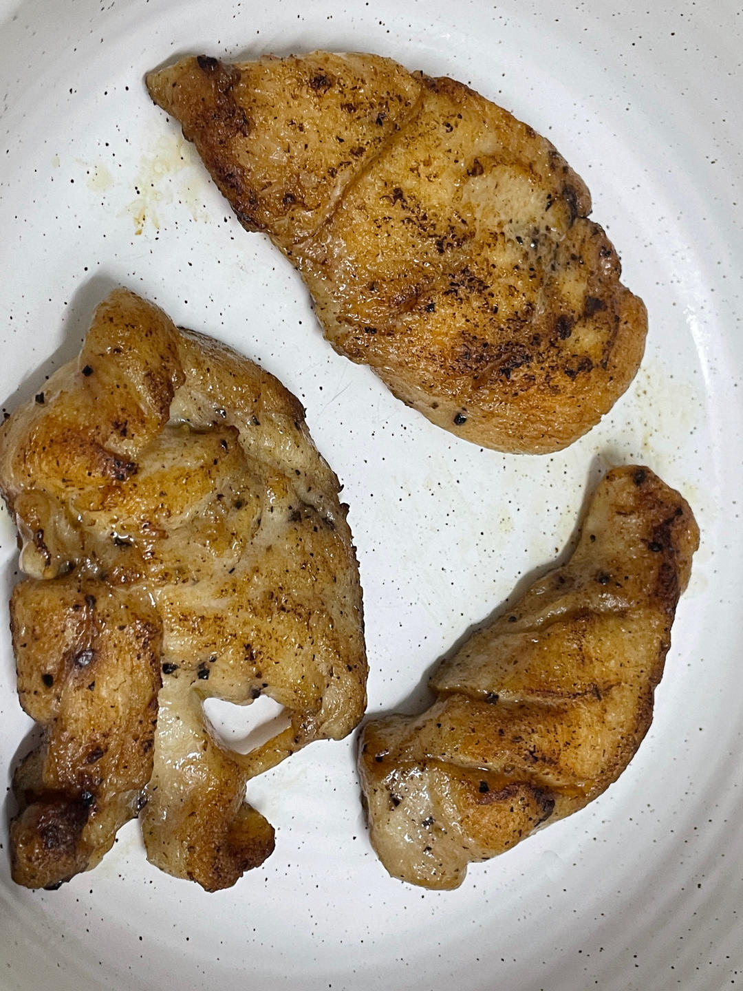 嫩如豆腐的煎鸡胸肉