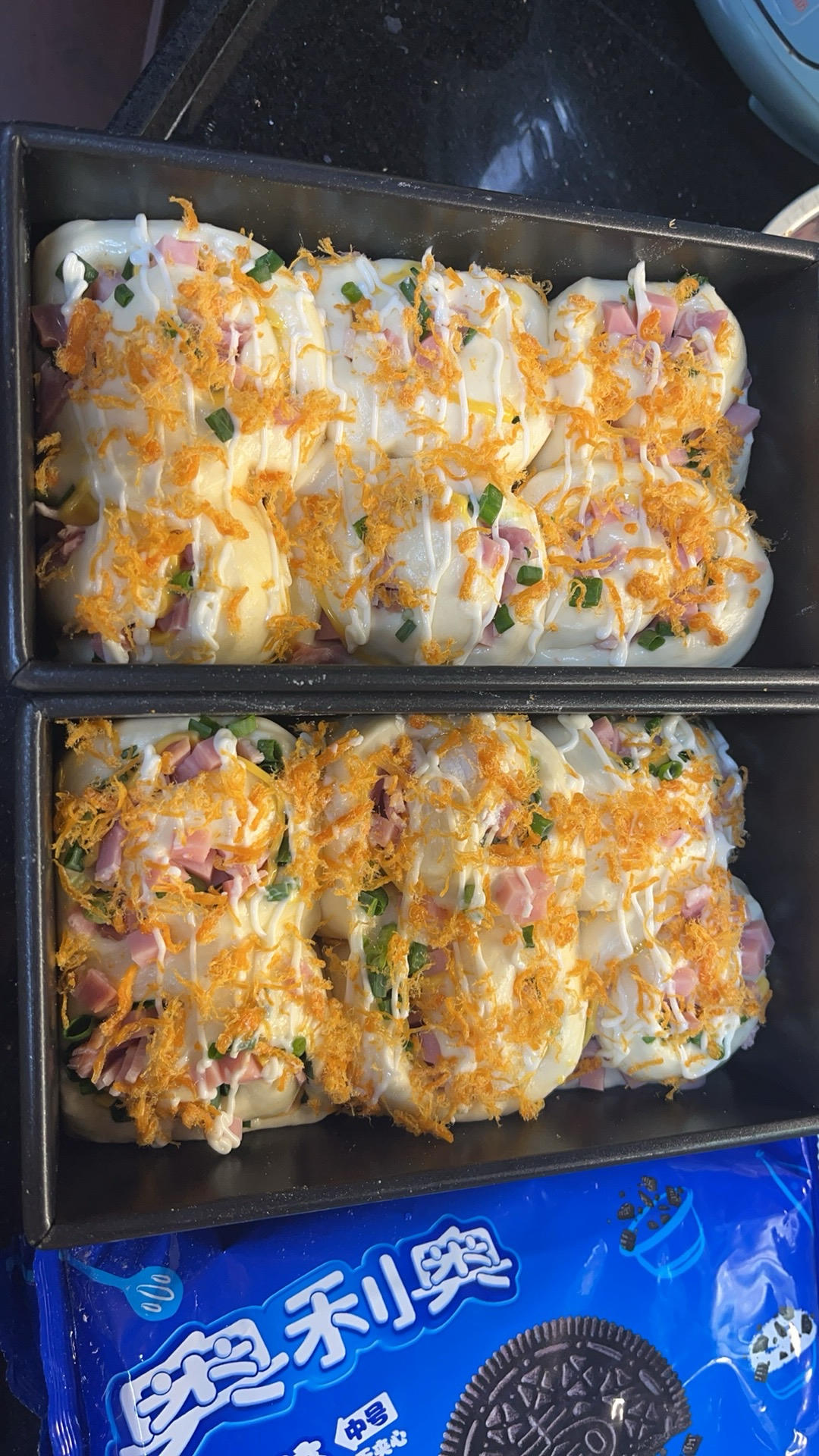 🥓洋葱培根芝士｜咸口小吐司｜大口吃肉｜超多芝士｜超满足