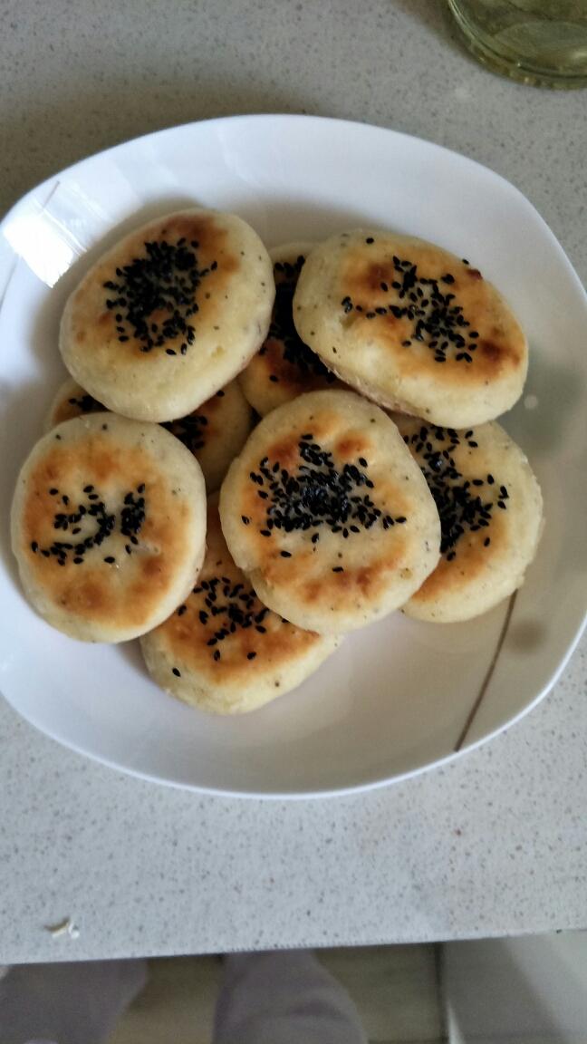 看了谁都会做的椒盐山药养生早餐饼