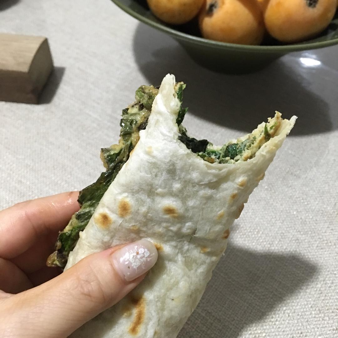 烙春饼(用视频告诉你，这饼有多软)