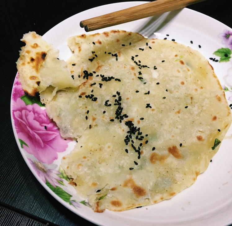 手抓葱油饼