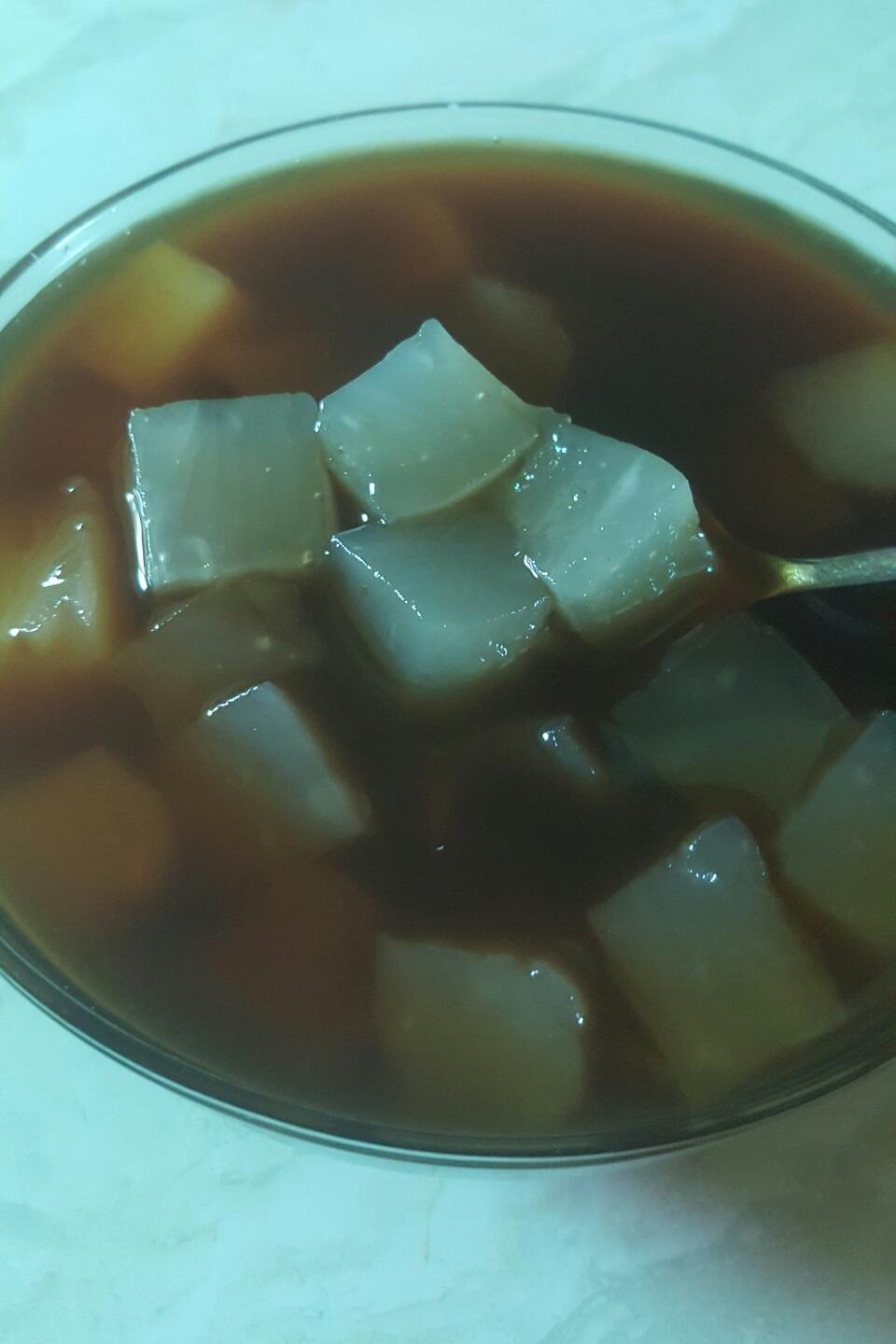 如初美食做的衢州水晶糕