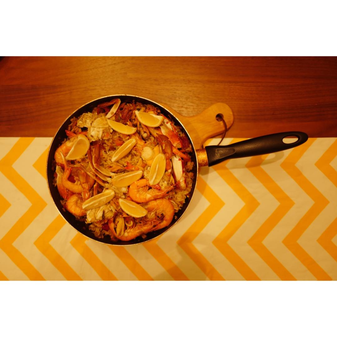 【曼食慢语】Seafood Paella 西班牙海鲜饭