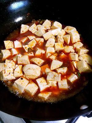 不太辣的麻婆豆腐的做法 步骤7
