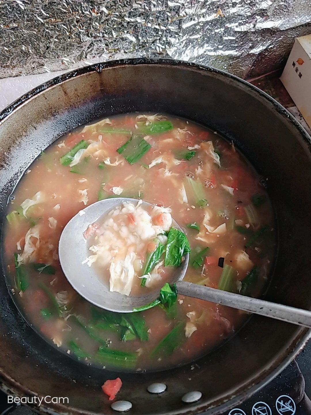 疙瘩汤～拌疙瘩手法视频