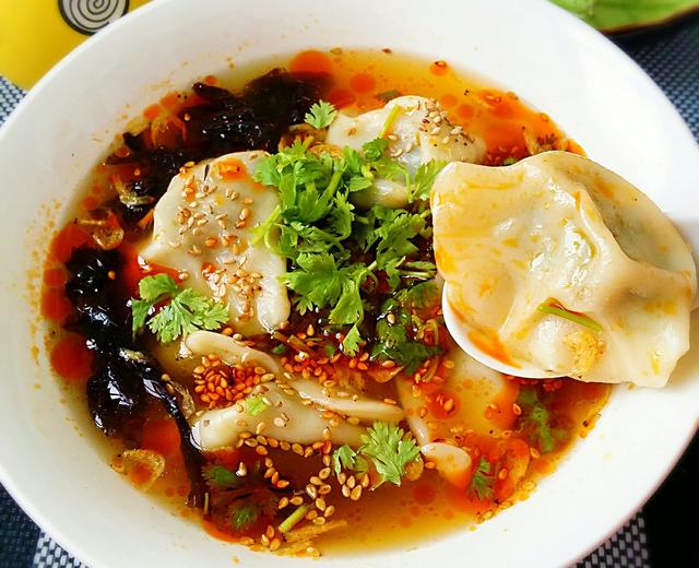 陕西酸汤水饺的做法