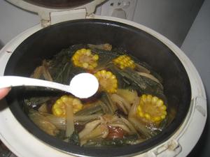 膨鱼腮菜干瘦肉汤的做法 步骤7