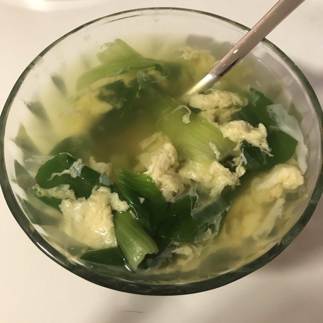 木耳青菜鸡蛋汤