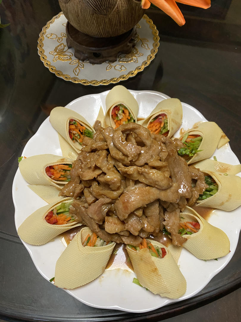 非常解馋的的姜丝炒肉丝