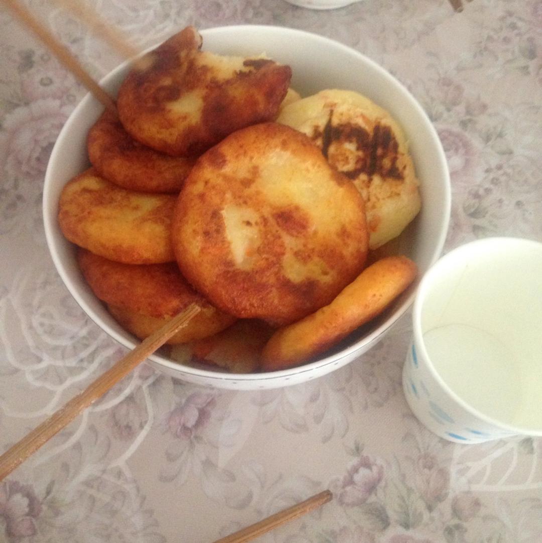 土豆火腿早餐饼