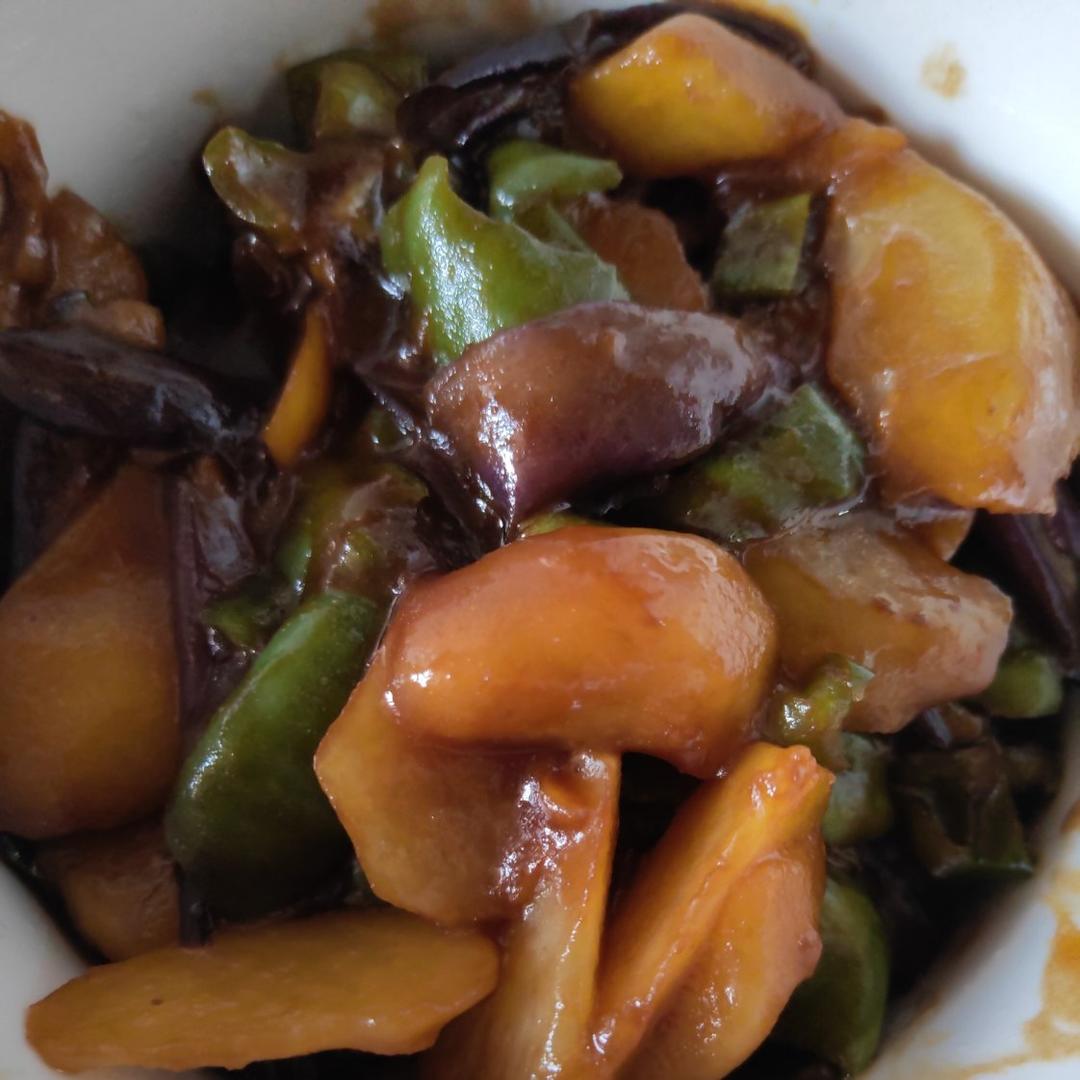 超级下饭的地三鲜