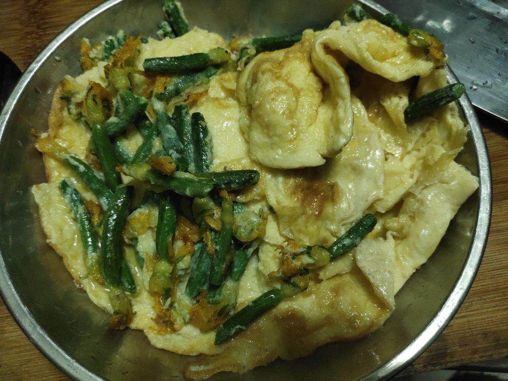 黄瓜花煎蛋🍳