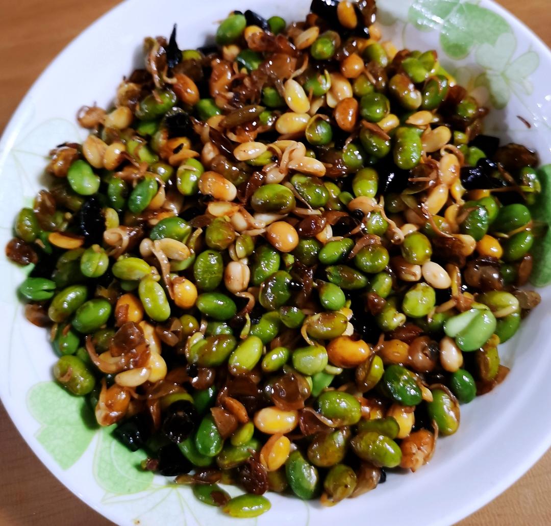 婷pymk做的炒绿豆