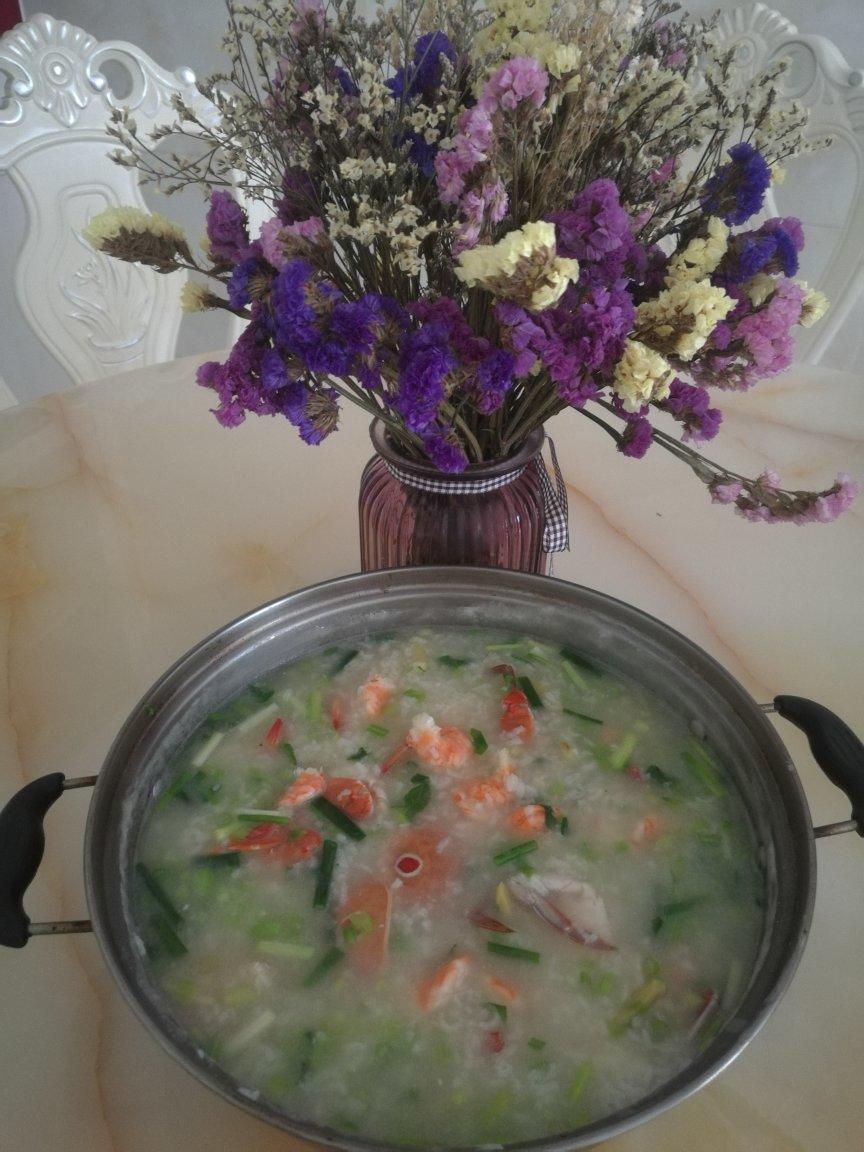 海鲜粥（家庭版）