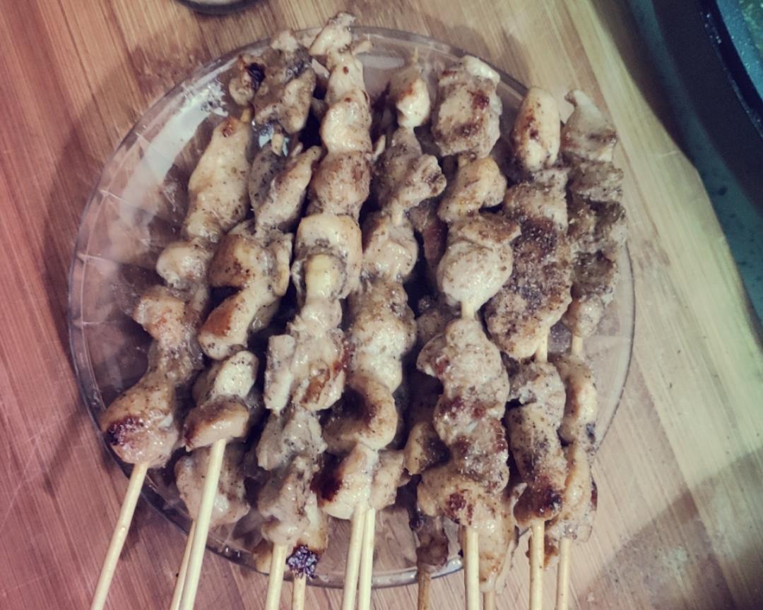 电饼铛烤肉串的做法