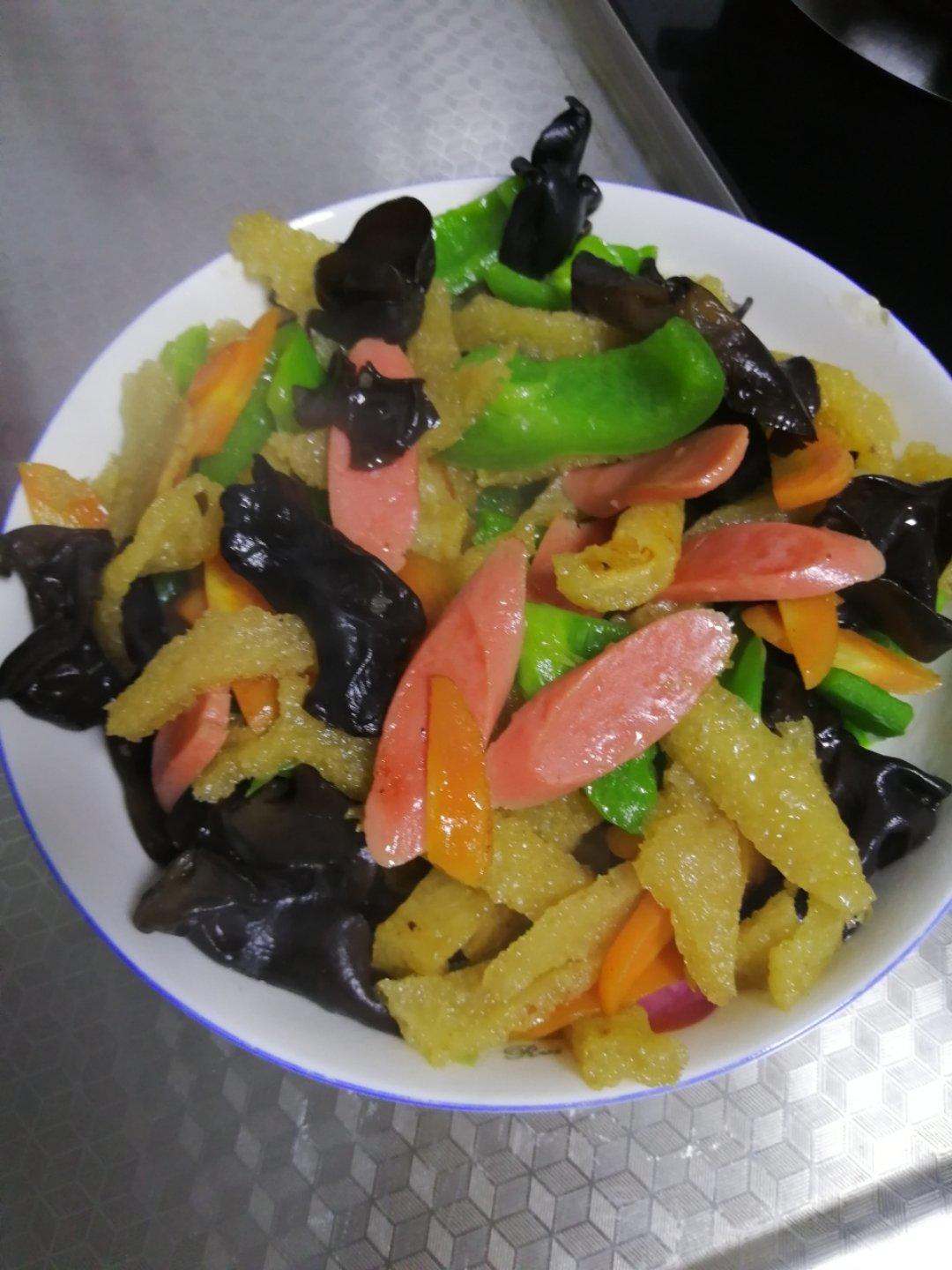 素炒三鲜