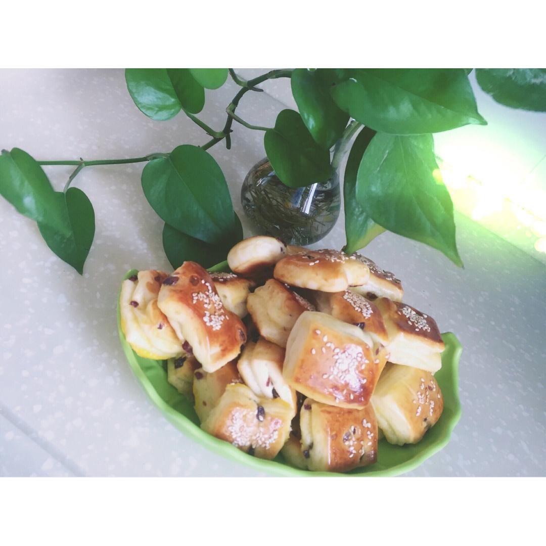 蔓越莓优格小面包块