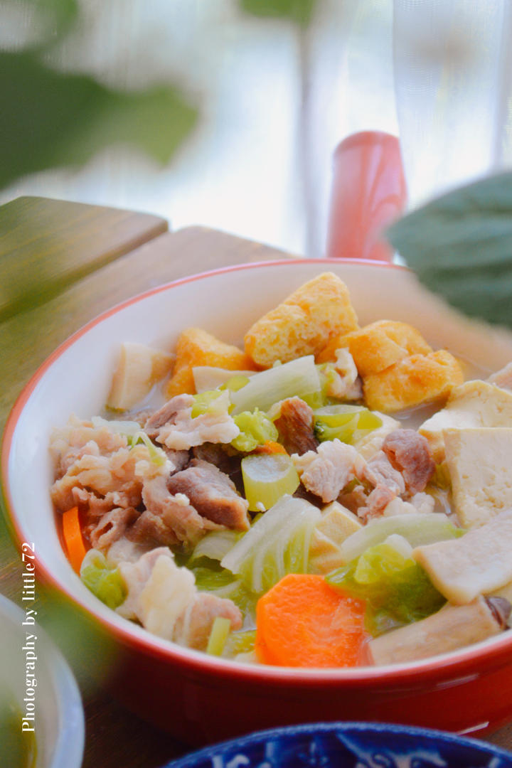 「羽生结弦参赛期菜谱」豆乳锅