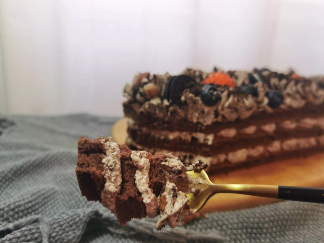 可可奥利奥咸奶油蛋糕