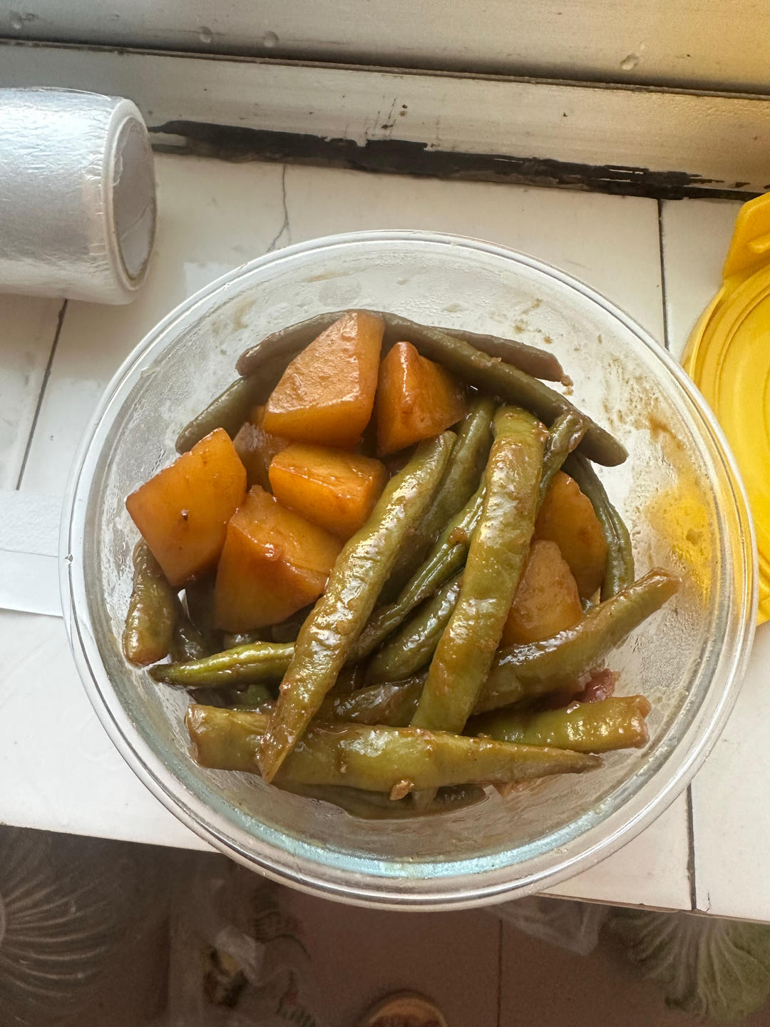 超简单的家常菜—芸豆炖土豆