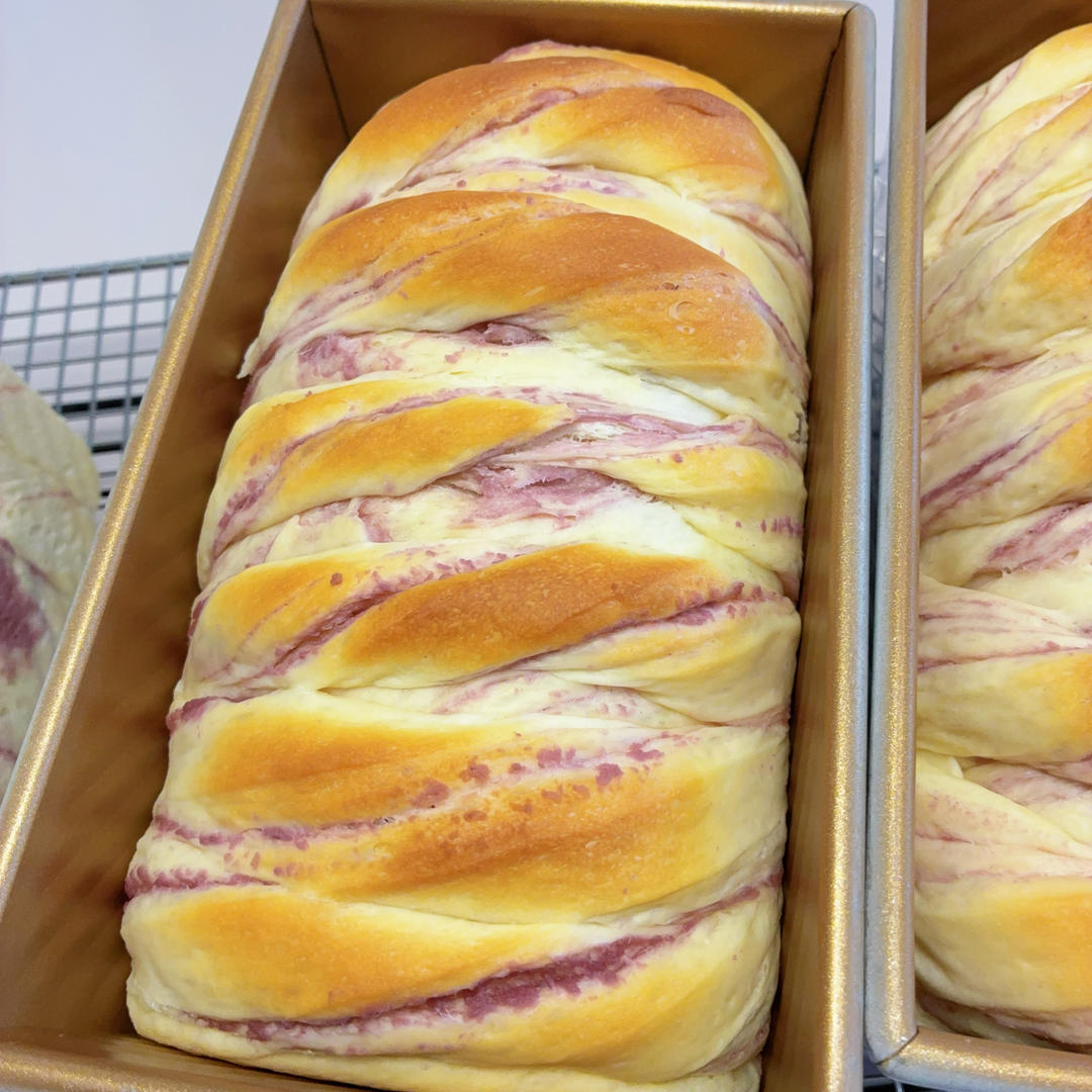 芋泥咸蛋黄吐司｜料多超满足｜神仙搭配