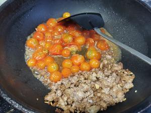 小西红柿肉沫米豆腐的做法 步骤9