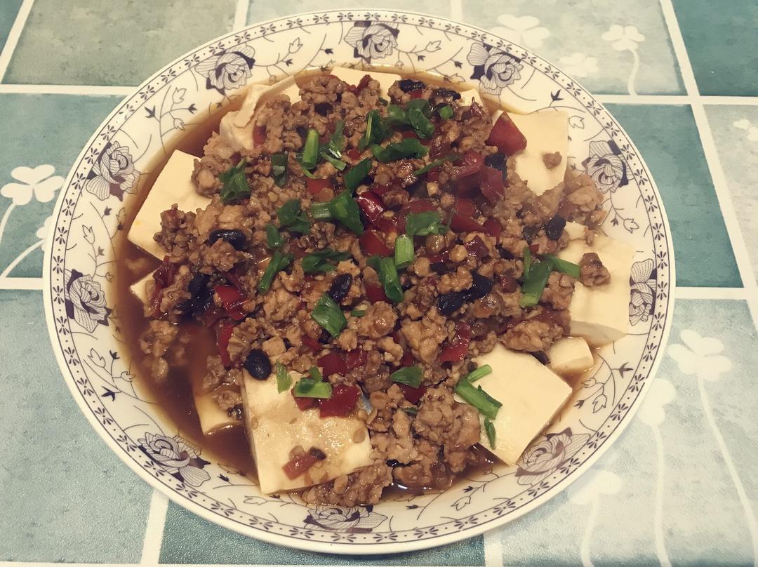 肉末蒸豆腐