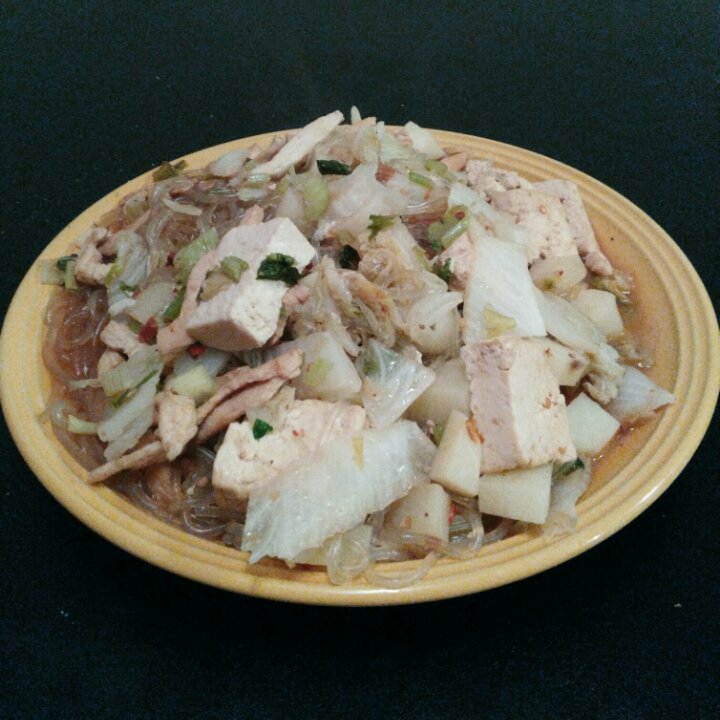 猪肉白菜炖粉条