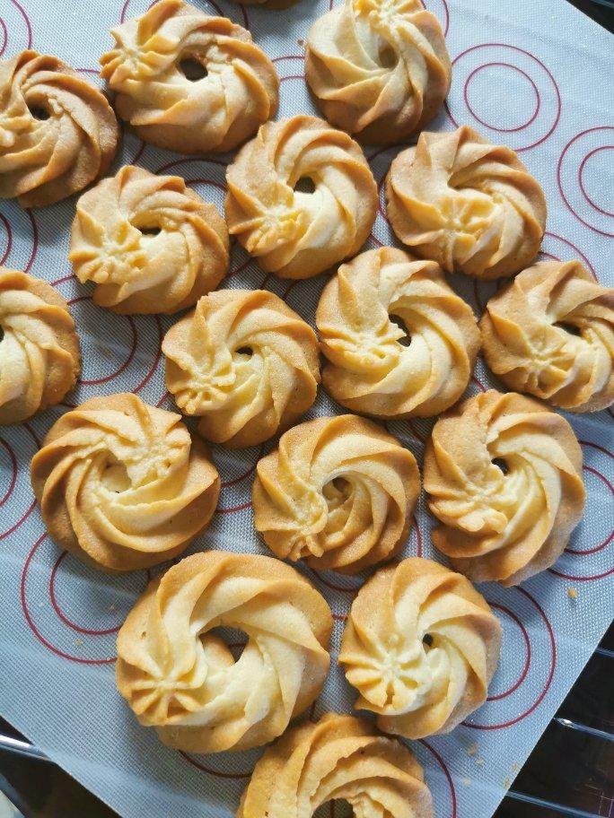 零失败花纹超级立体的黄油曲奇