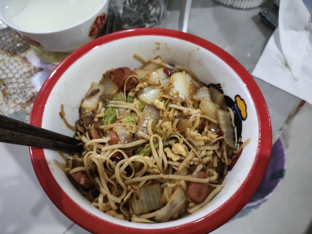 🍜最简单最好吃的家常炒面