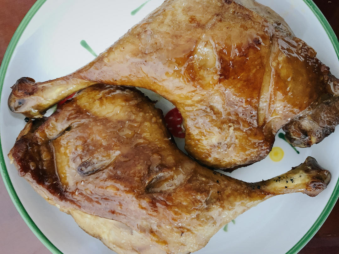 巨满足蜜汁烤鸭腿（鸡腿也可）