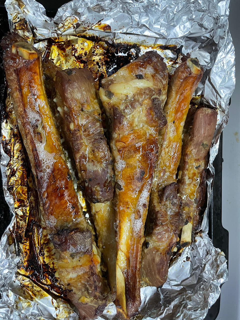 锡纸烤排骨
