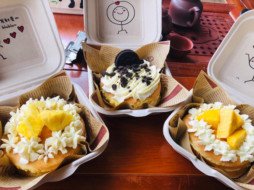 网红便当盒子蛋糕（附做法）