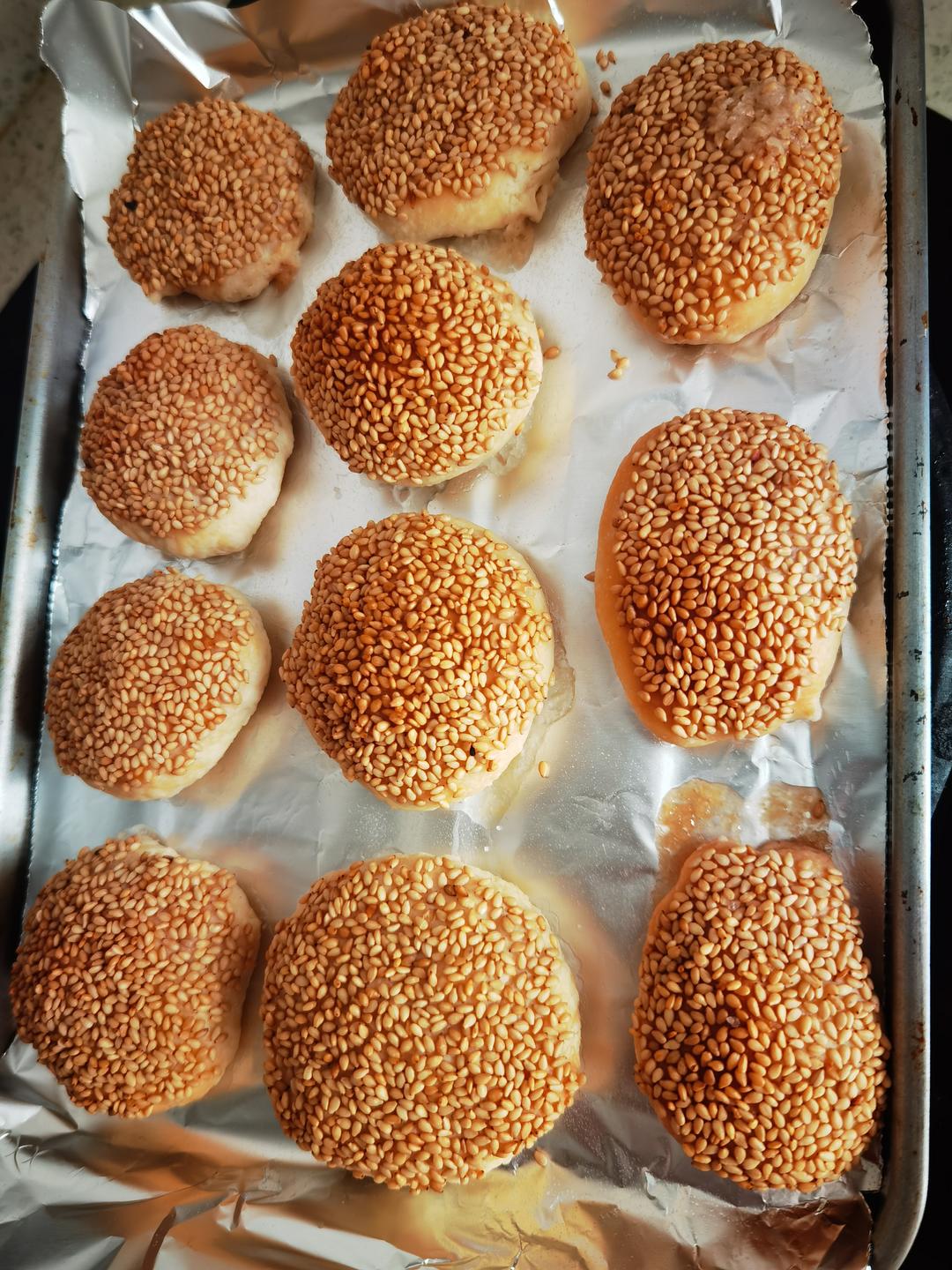 蟹壳黄和小烧饼