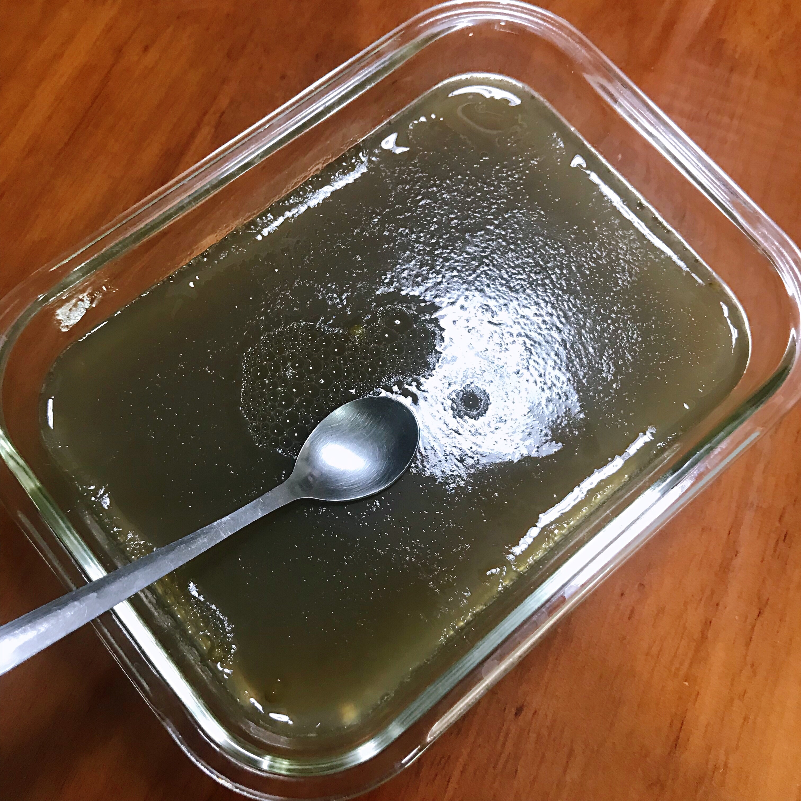 冰冰凉凉的绿豆冻