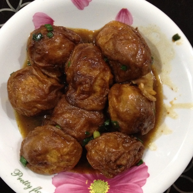 豆泡红烧肉