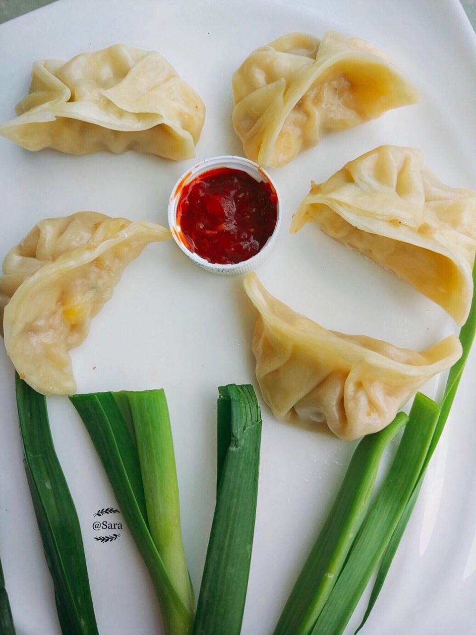 玉米猪肉饺子