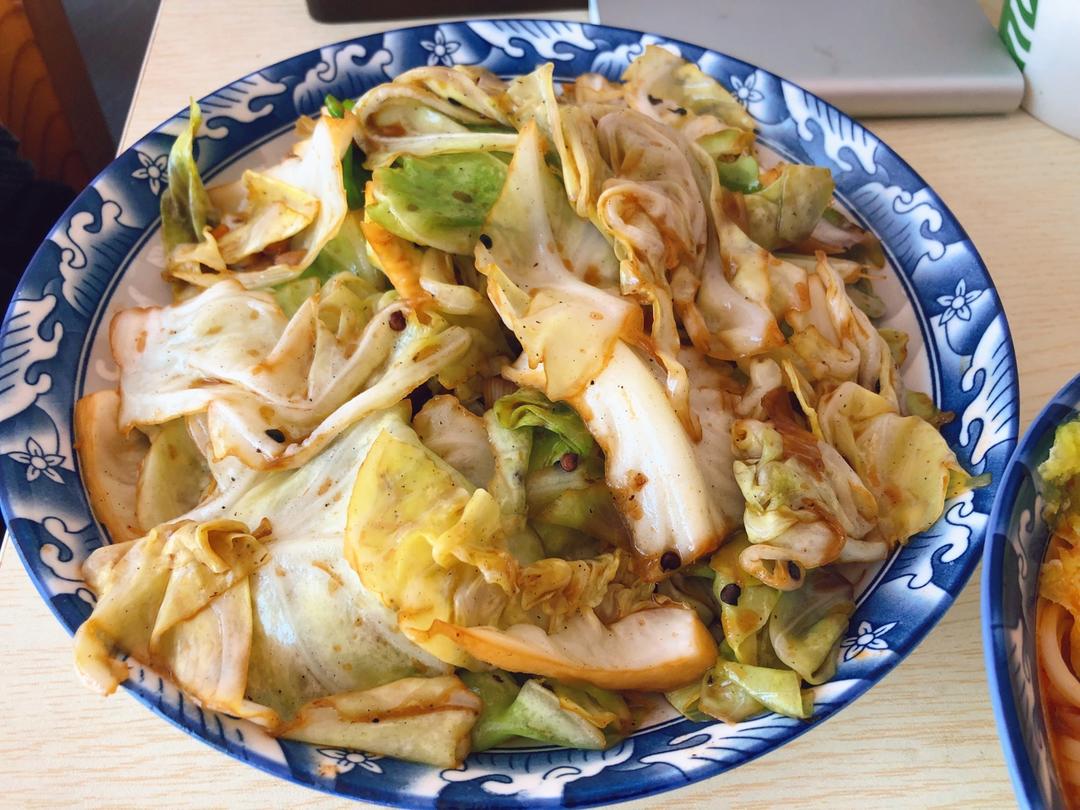 炝炒包心菜