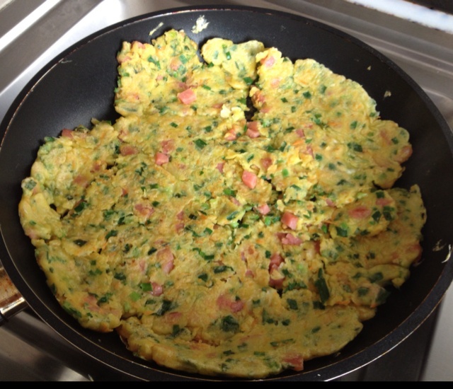 鸡蛋蔬菜煎饼
