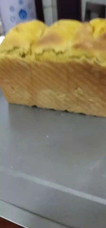 南瓜炼奶吐司